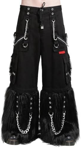 Amazon.com: Tripp NYC Interlace Pants with White Stitch [Black